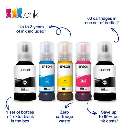 Epson EcoTank ET-3950 Inkjet A4 4800 x 1200 DPI 35 ppm Wi-Fi