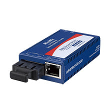 Advantech IMC-350-MM-PS-A network media converter 100 Mbit/s 1300 nm Multi-mode Blue