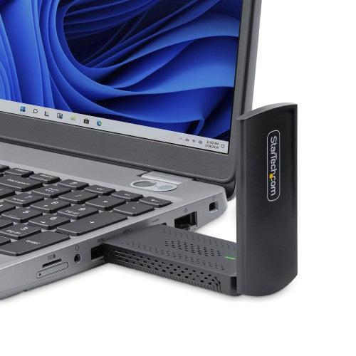 StarTech.com AX54005A-USB-WIFI-6E network card WLAN 2402 Mbit/s