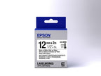 Epson C53S654025/LK-4WBH Ribbon black on white heat-resistant 12mm x 2m for Epson LabelWorks 4-18mm/36mm/6-12mm/6-18mm/6-24mm