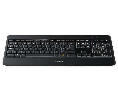 Logitech Wireless Illuminated K800 keyboard Office RF Wireless QWERTY Italian Black