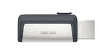 SanDisk Ultra Dual Drive USB Type-C USB flash drive 128 GB USB Type-A / USB Type-C 3.2 Gen 1 (3.1 Gen 1) Black, Silver