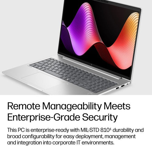 HP EliteBook 6 G2i 16 inch Notebook Next Gen AI PC Intel Core Ultra 5 325 Laptop 40.6 cm (16") WUXGA 24 GB DDR5-SDRAM 512 GB SSD Wi-Fi 6E (802.11ax) Windows 11 Pro Silver