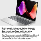 HP EliteBook 6 G2i 16 inch Notebook Next Gen AI PC Intel Core Ultra 5 Laptop 40.6 cm (16") WUXGA 24 GB DDR5-SDRAM 512 GB SSD Wi-Fi 7 (802.11be) Windows 11 Pro Silver