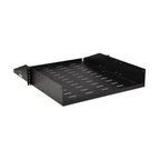 Tripp Lite SRSHELF2PUNIV SmartRack Universal-Mount Steel Rack Shelf - 2U, Vented, 21.7 in. Deep, Holds up to 100 lb. (45 kg)