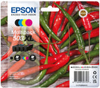 Epson C13T09R64020/503XL Ink cartridge multi pack Bk,C,M,Y high-capacity Blister 550pg + 3x470pg Pack=4 for Epson XP-5200