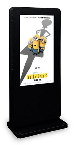 Allsee Technologies OT65F-T2 Signage Display Digital A-board 165.1 cm (65") LED Wi-Fi 2500 cd/m² Full HD Black Built-in processor Android 7.1 24/7