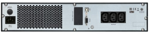 APC SRV1KRIRK uninterruptible power supply (UPS) Double-conversion (Online) 1 kVA 800 W 3 AC outlet(s)