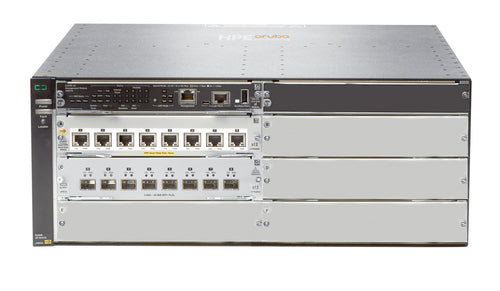 HPE Aruba Networking 5406R 8-port 1/2.5/5/10GBASE-T PoE+ / 8 port SFP+ (No PSU) v3 zl2 Switch