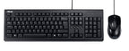 ASUS U2000 + Mouse Set keyboard Mouse included Home USB QWERTY UK English Black