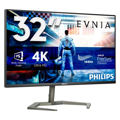 Philips Momentum 32M1N5800A/00 computer monitor 80 cm (31.5") 3840 x 2160 pixels 4K Ultra HD LCD Black
