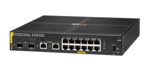 HPE Aruba Networking CX 6000 12G Class4 PoE 2G/2SFP 139W Switch