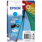 Epson C13T17H24010/406XL Ink cartridge cyan high-capacity, 1.2K pages 12.5ml for Epson  WF-3920