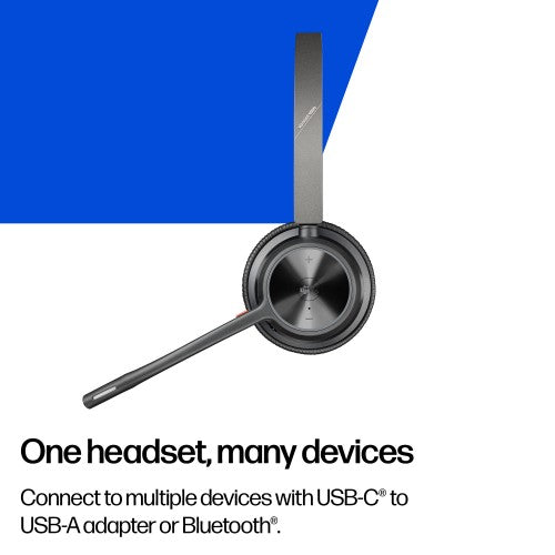 HP Poly Voyager 4320 Microsoft Teams Certified USB-C Headset +BT700 dongle