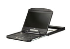 ATEN CL3700NW rack console 47 cm (18.5") 1920 x 1080 pixels Metal, Plastic Black 1U