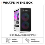 HP OMEN 35L GT16-0036na Intel Core Ultra 7 265K 32 GB DDR5-SDRAM 2 TB HDD+SSD NVIDIA GeForce RTX 5070 Windows 11 Home Tower PC AI PC Black