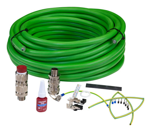 Axis 01544-001 camera cable 25 m Green