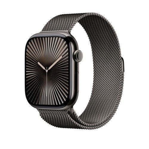 Apple 46mm Slate Milanese Loop - S/M