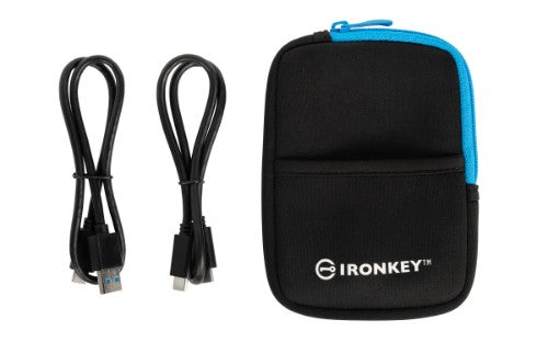 Kingston Technology IronKey 7680GB Vault Privacy 80 XTS-AES 256-bit Encrypted External SSD