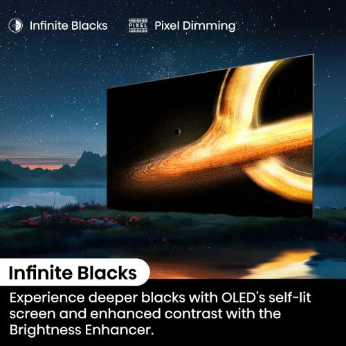 Hisense 55A85NTUK TV 139.7 cm (55") 4K Ultra HD Smart TV Wi-Fi Black, Grey 150 cd/m²