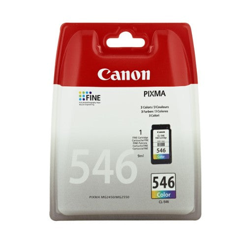 Canon 8288B001/CL-546XL Printhead cartridge color, 300 pages ISO/IEC 24711 13ml for Canon Pixma MG 2450
