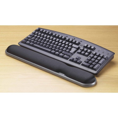 Kensington Height Adjustable Gel Keyboard Wrist Rest Black