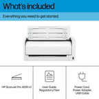 HP ScanJet Pro 4200 s1 ADF scanner 600 x 600 DPI A4 Blue, White