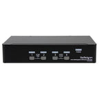 StarTech.com 4 Port USB DisplayPort KVM Switch with Audio - TAA