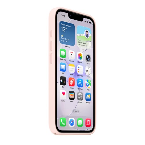 Apple iPhone 17e Silicone Case with MagSafe – Soft Pink