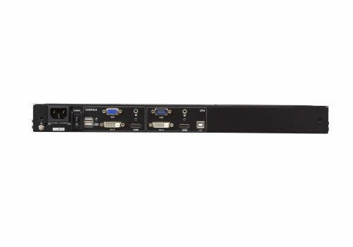 ATEN CL3800NW rack console 47 cm (18.5") 1920 x 1080 pixels Metal, Plastic Black 1U