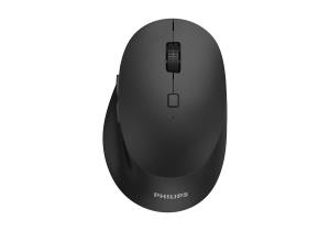 Philips 5000 Series SPK7507B - Mouse - ergonomic - right-handed - optical - 6 buttons - wireless - 2