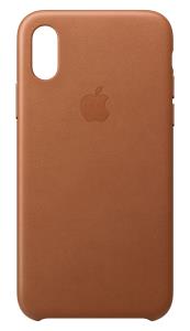iPhone Xs - Leather Case - Saddle Brown