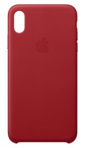 iPhone Xs Max - Leather Case - Red