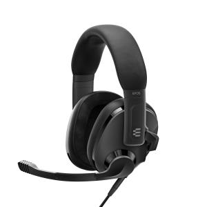 EPOS H3 - Headset - full size - wired - 3.5 mm jack - onyx black