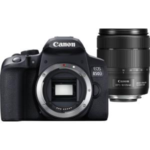 Digital Camera Eos 850d + Ef-s 18-135mm F/3.5-5.6 Is Usm 3in TFT Black