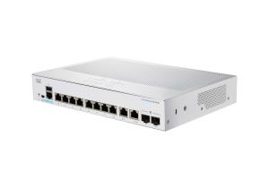 Cisco Business 350 Series 350-8fp-e-2g - Switch - L3 - Managed - 8 X 10/100/1000 (poe+) + 2 X Combo