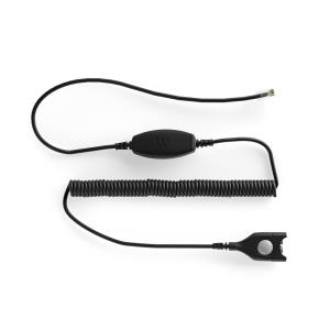 EPOS CXHS 01 - Headset cable - EasyDisconnect to RJ-9 male - coiled