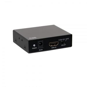 HDMI Audio Extractor with TOSLINK, SPDIF and 3.5mm - 4K 60Hz