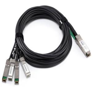 Networking Cable - 40gbe Qsfp+ To 4x10gbe Sfp+ Passive Copper Breakout Cable - 1m - Cust Kit