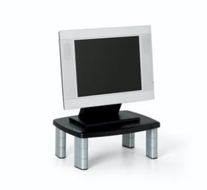 Monitor Support Stand Black/ Silver