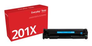 High Yield Cyan Toner Cartridge like HP 201X for C