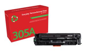 Black Toner Cartridge like HP 305A for Color Laser