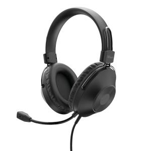 Headset Hs-250 - 3.5mm - Wired - Black