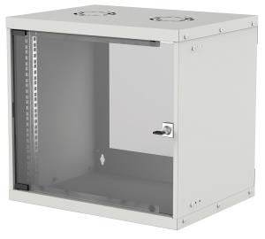 Wallmount Cabinet 19in 350/ 500/450 Flatpack Grey