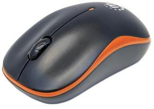 Success Wireless Optical Mouse USB 1000 Dpi Orange/black