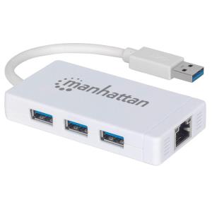 USB 3.0 Hub 3-Port with Gigabit Ethernet Adapter