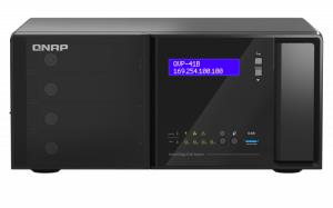 QVP-41B-8G-P 8CH 4 Bay NVR Server X Smart PoE Switch, Building Complete Surveillance Network