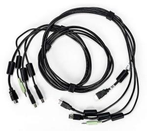 Cable 1-hdmi/2-USB/1-audio 10ft (sc845h)