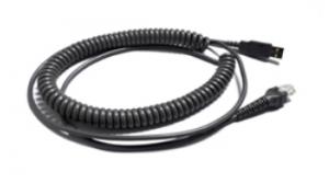 14in Coiled USB Cable