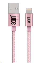 Braided Cable - USB-a To Lightning - 2m - Rose Gold